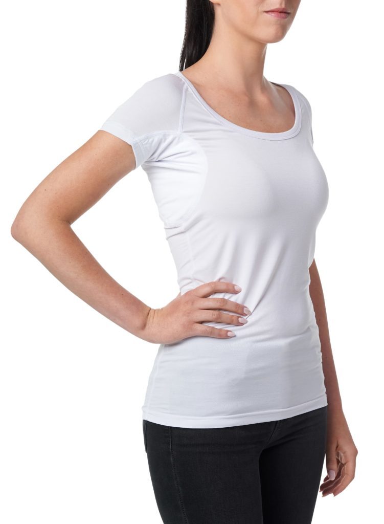Gobi dámské triko proti pocení pod košili bílé